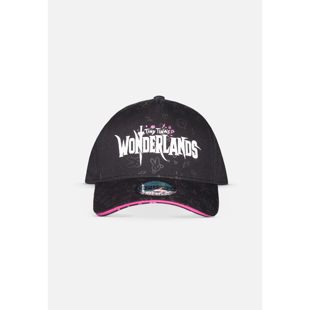 Tiny Tina's Wonderlands - Logo Verstelbare pet - Zwart